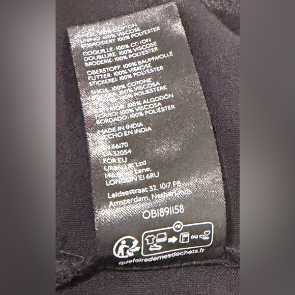 Free people perfect storm smocked eyelet long sleeve maxi dress L - Picture 11 of 12